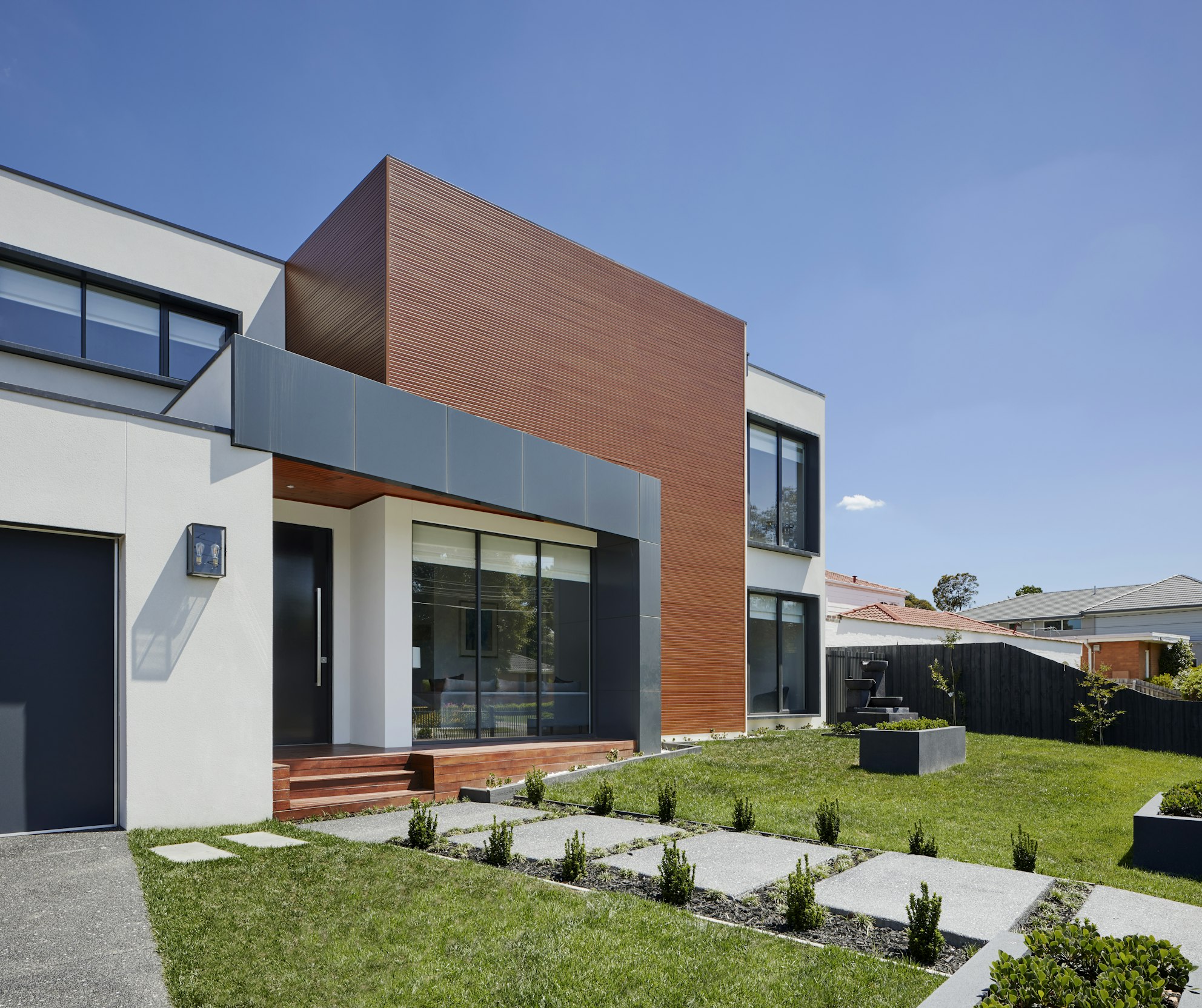 Modern residential development project